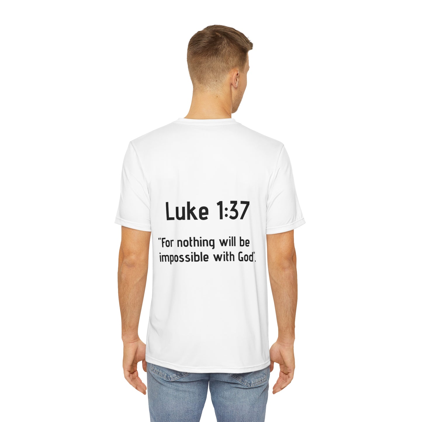 Luke Men's Bible Verse Tee