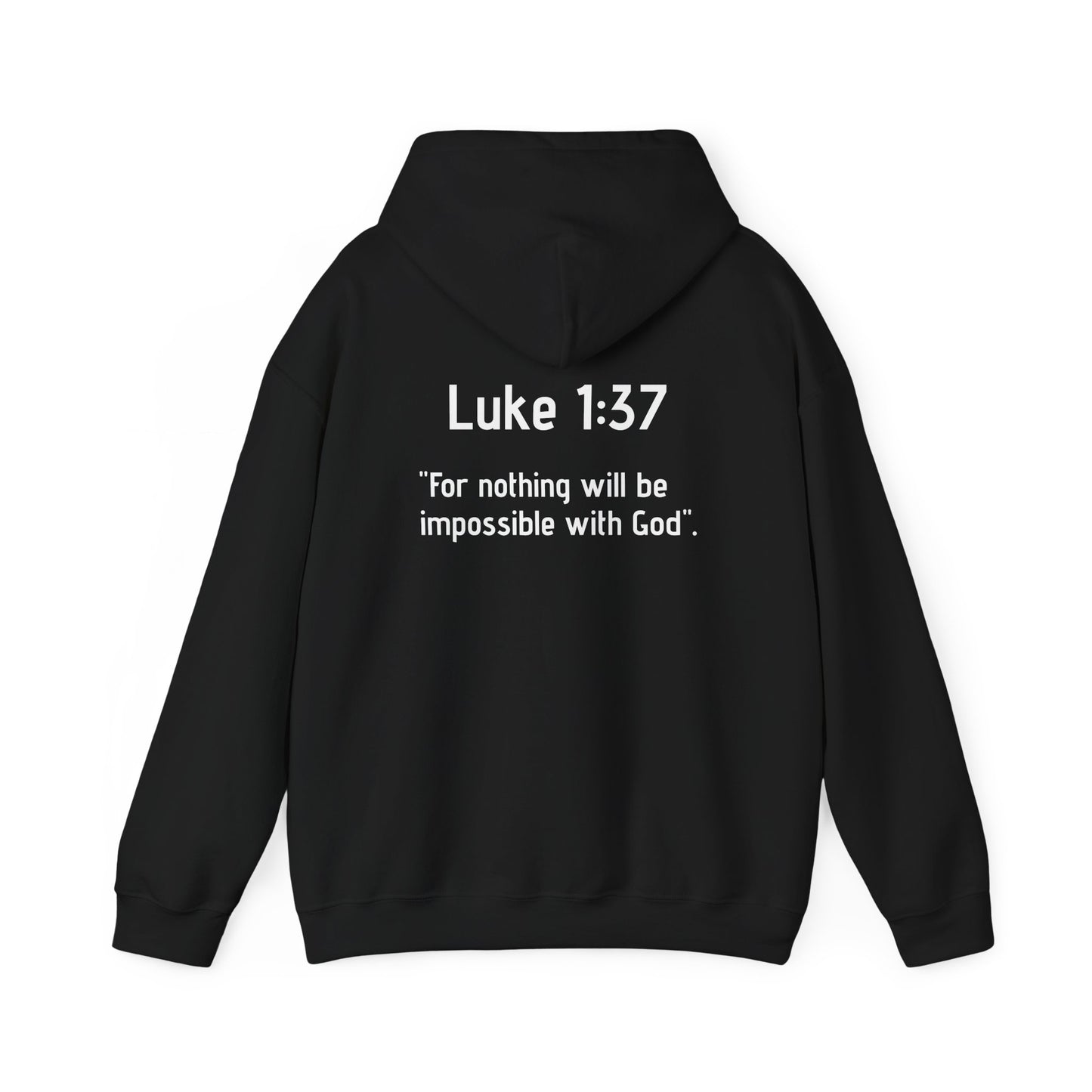 Luke Bible Verse Hoodie - Unisex Sweatshirt