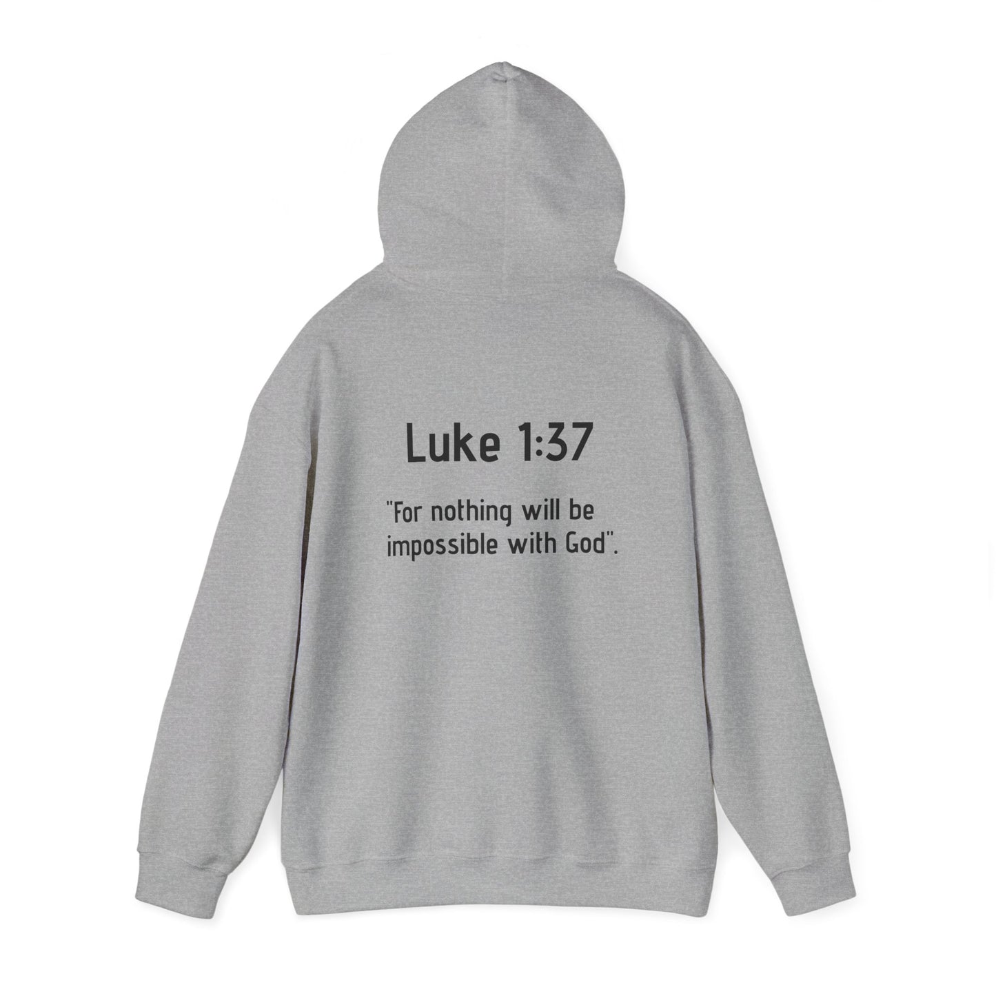 Luke Bible Verse Hoodie - Unisex Sweatshirt