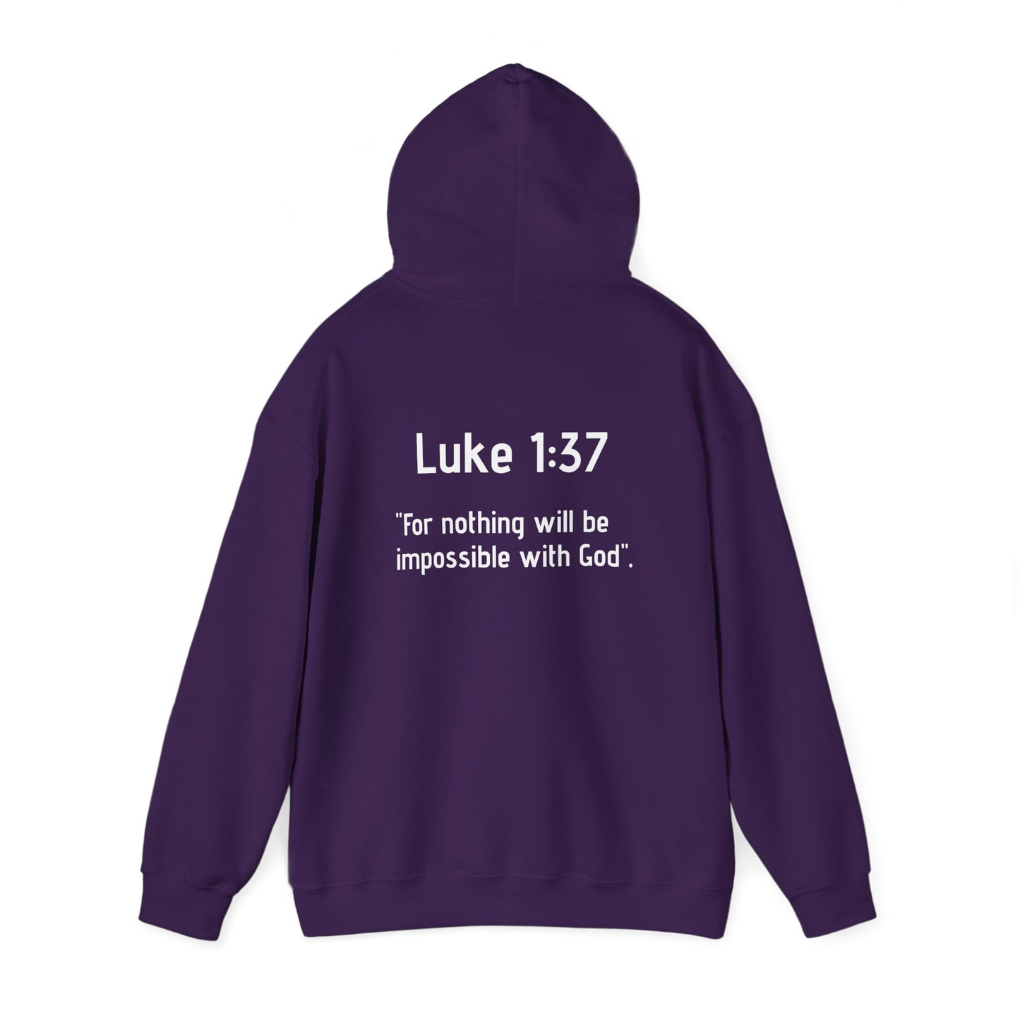 Luke Bible Verse Hoodie - Unisex Sweatshirt