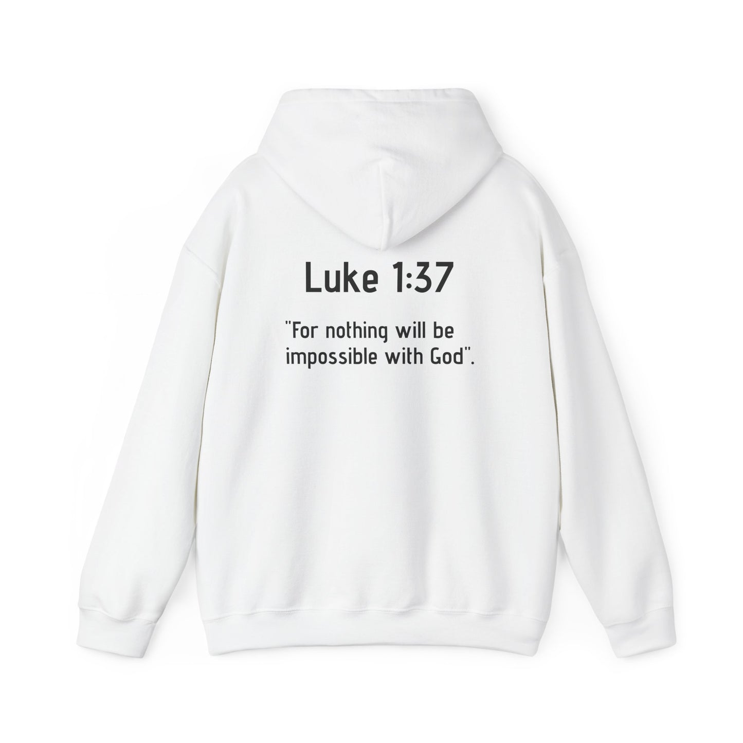 Luke Bible Verse Hoodie - Unisex Sweatshirt