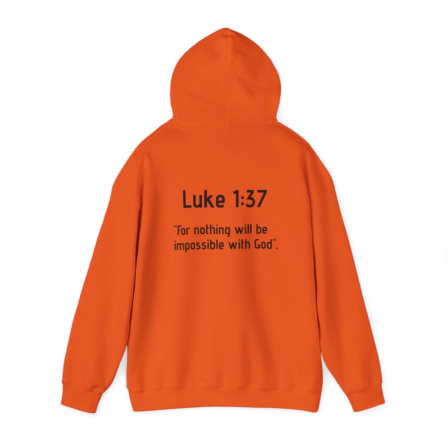 Luke Bible Verse Hoodie - Unisex Sweatshirt