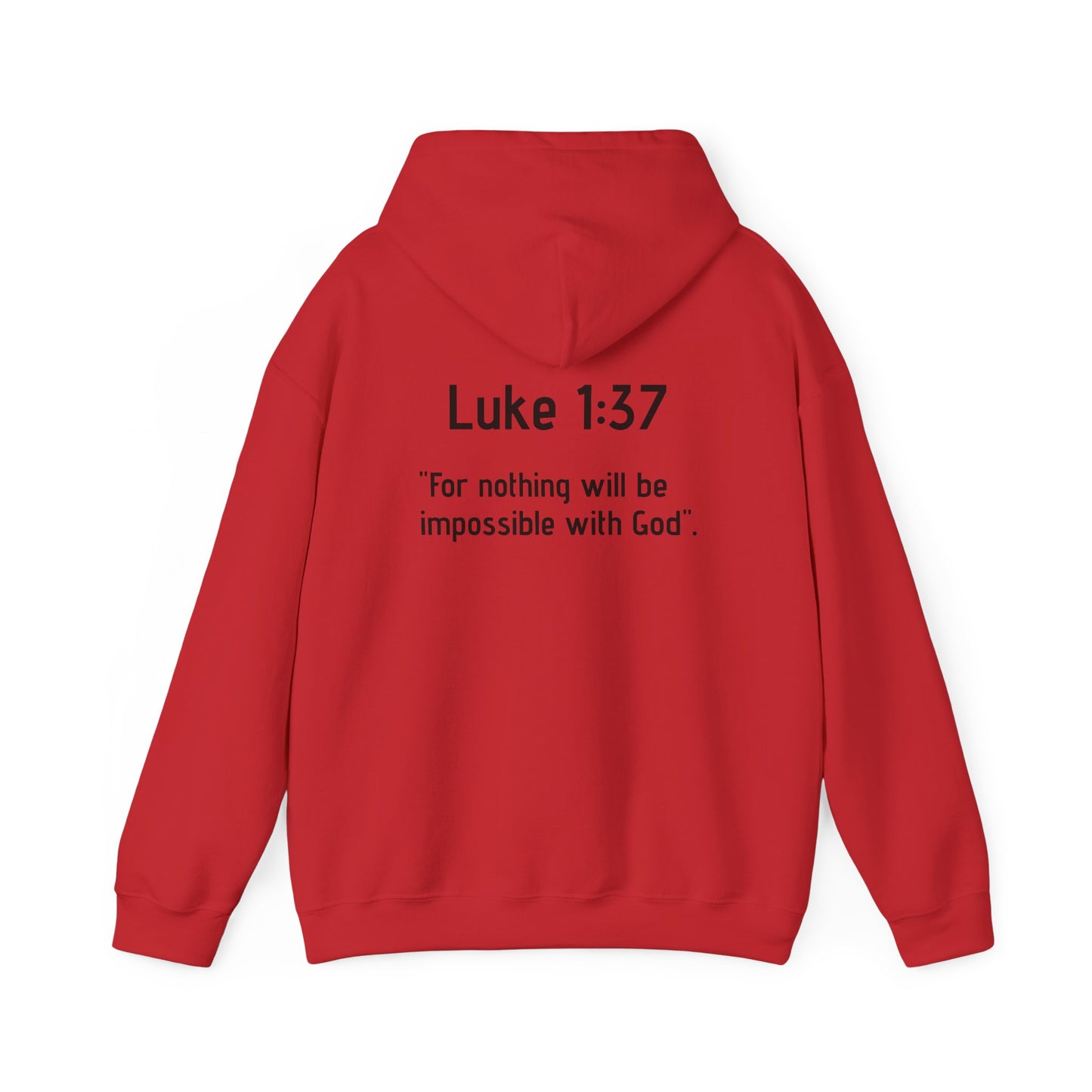 Luke Bible Verse Hoodie - Unisex Sweatshirt