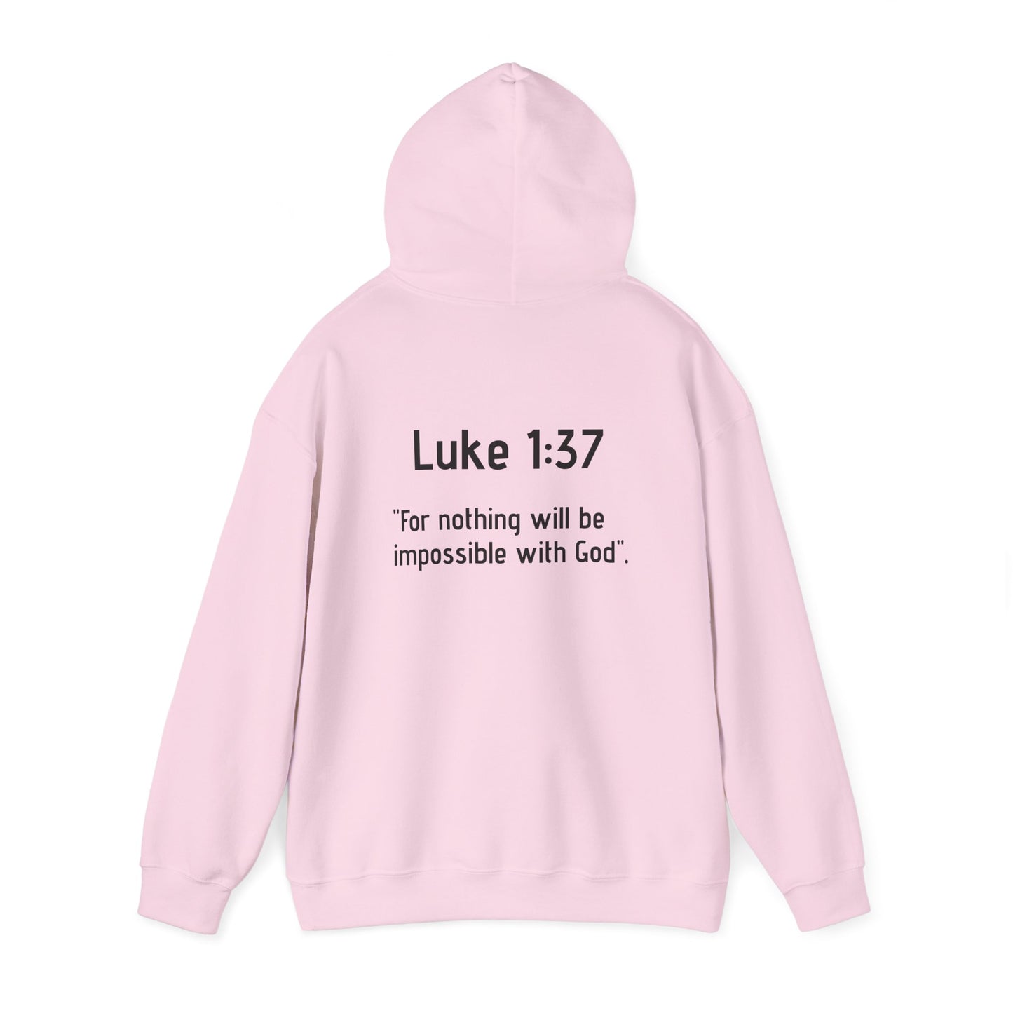 Luke Bible Verse Hoodie - Unisex Sweatshirt
