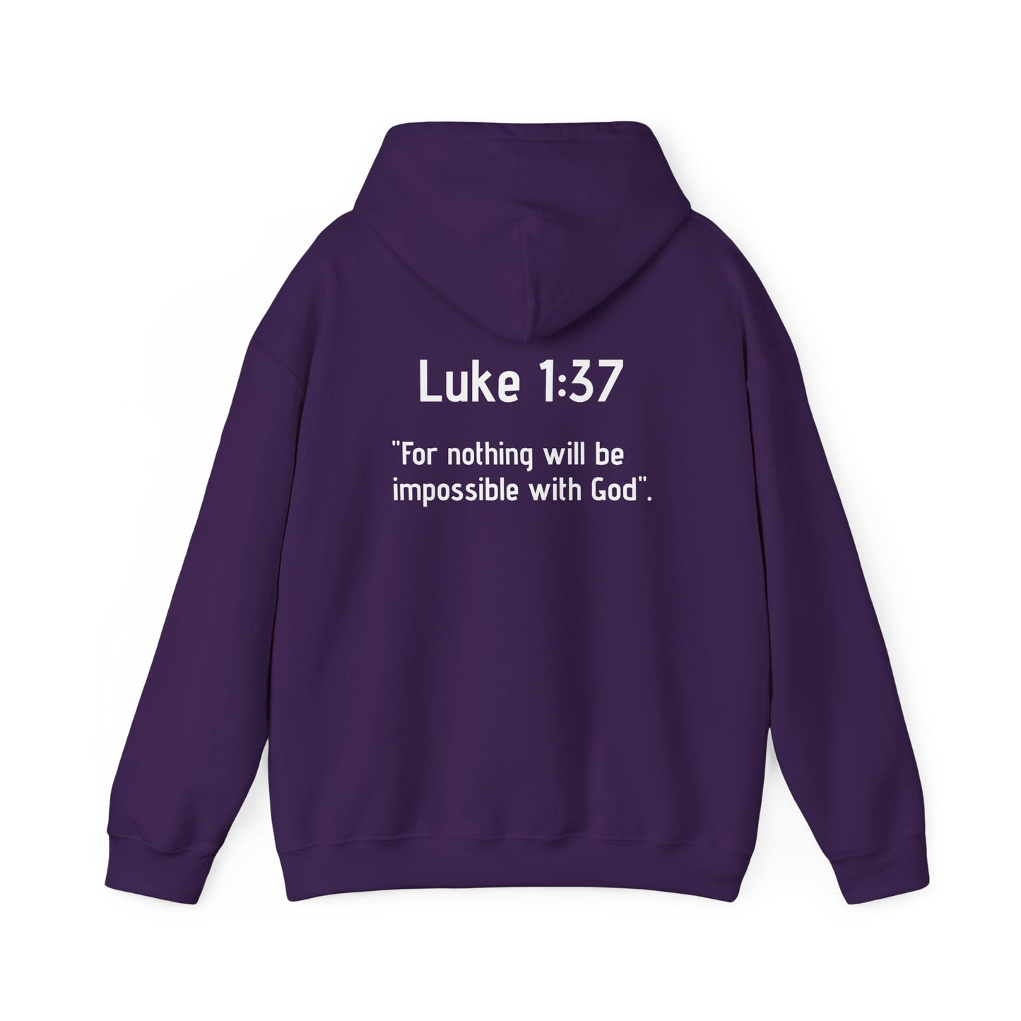Luke Bible Verse Hoodie - Unisex Sweatshirt