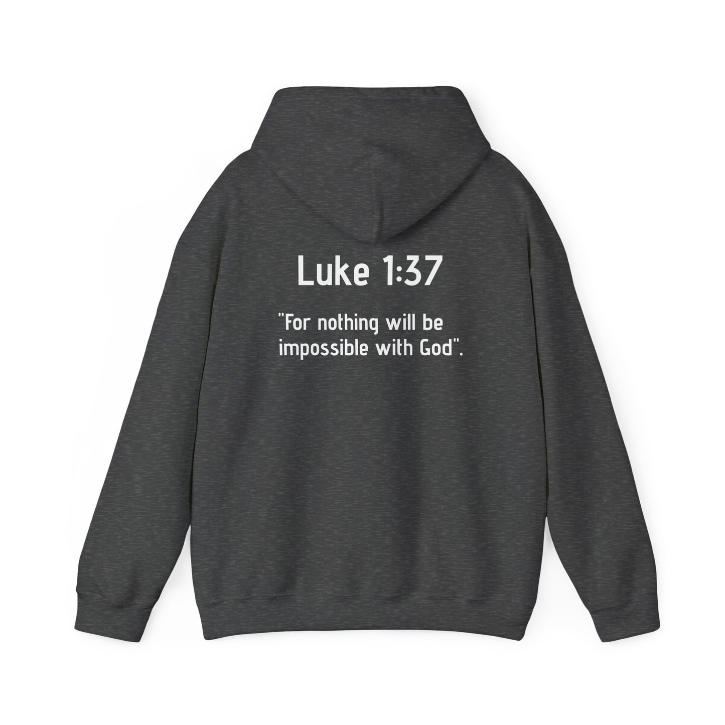 Luke Bible Verse Hoodie - Unisex Sweatshirt