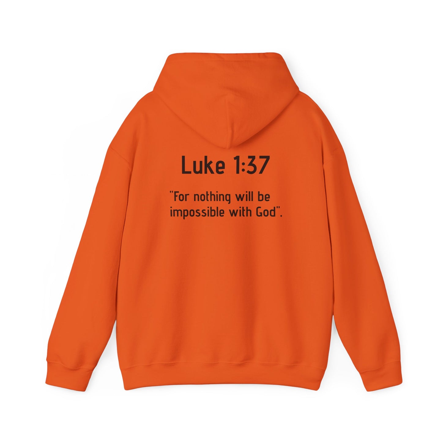 Luke Bible Verse Hoodie - Unisex Sweatshirt