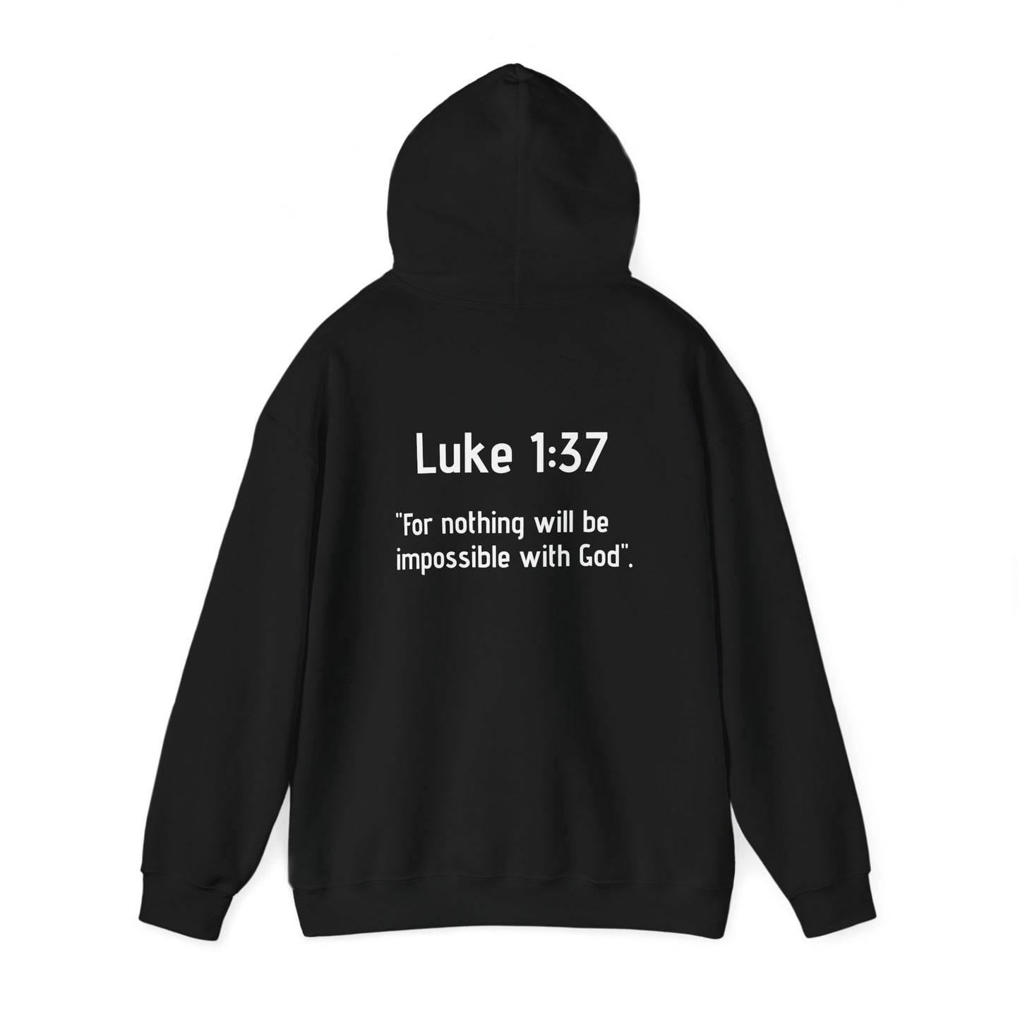 Luke Bible Verse Hoodie - Unisex Sweatshirt