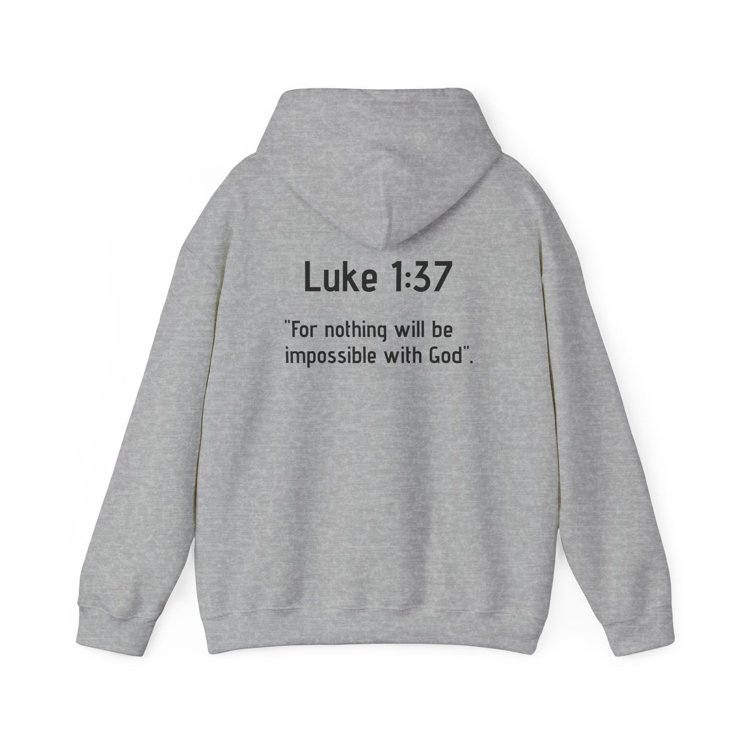 Luke Bible Verse Hoodie - Unisex Sweatshirt