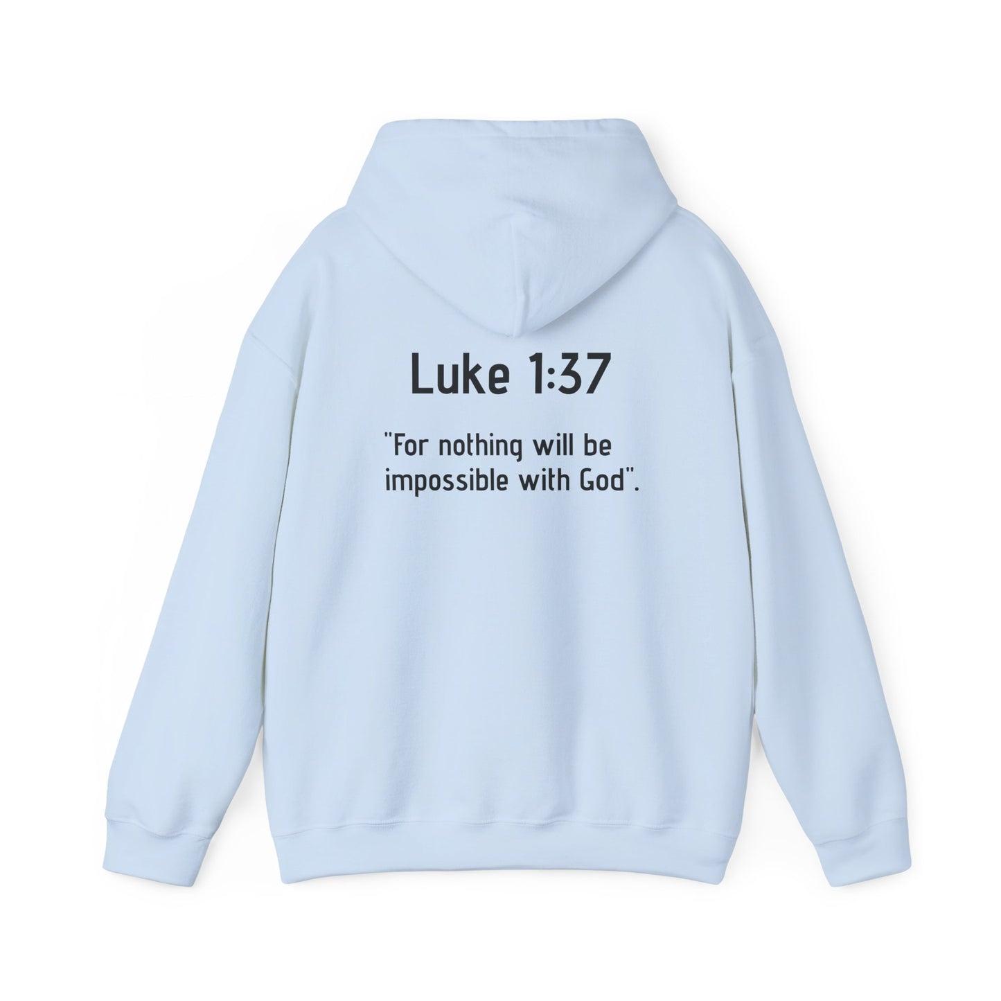 Luke Bible Verse Hoodie - Unisex Sweatshirt