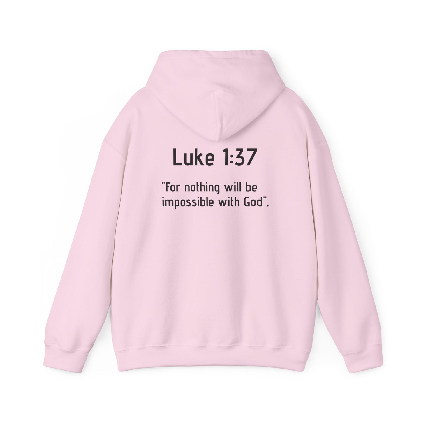 Luke Bible Verse Hoodie - Unisex Sweatshirt
