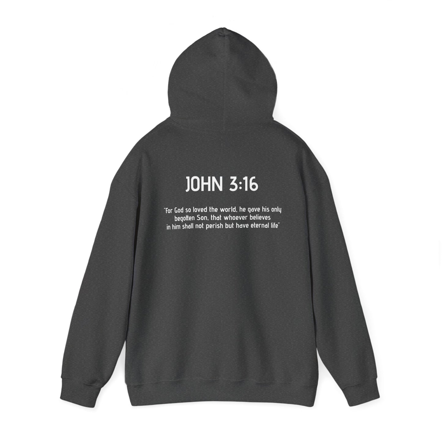John Bible Verse Hoodie - Unisex