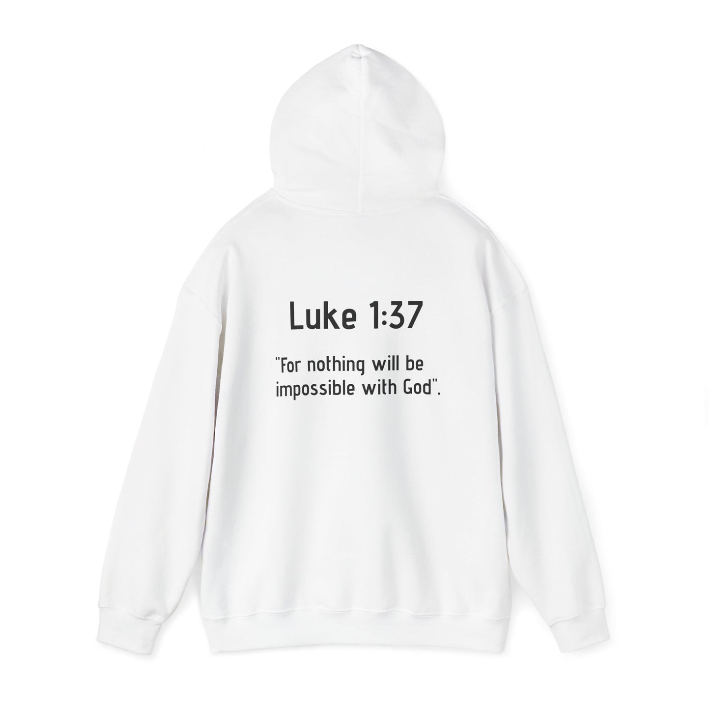 Luke Bible Verse Hoodie - Unisex Sweatshirt
