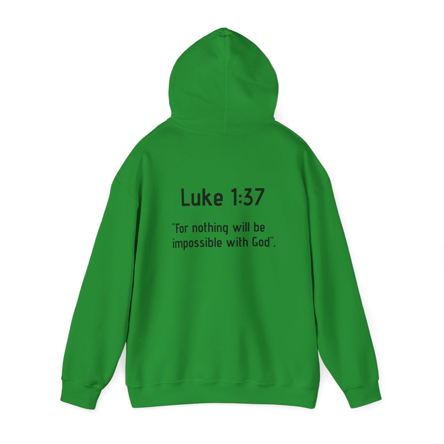 Luke Bible Verse Hoodie - Unisex Sweatshirt