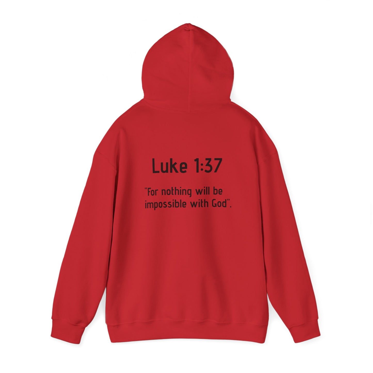 Luke Bible Verse Hoodie - Unisex Sweatshirt