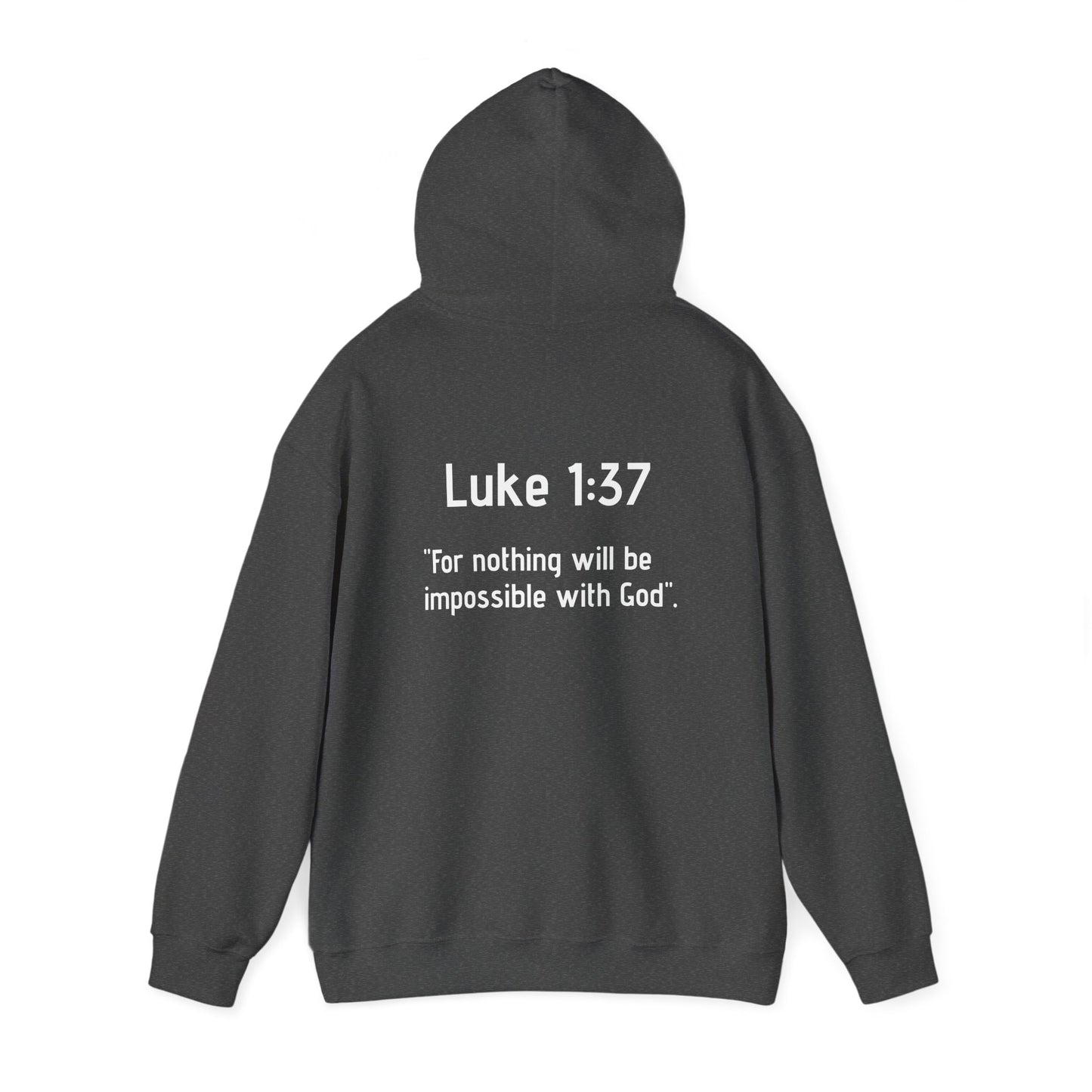 Luke Bible Verse Hoodie - Unisex Sweatshirt